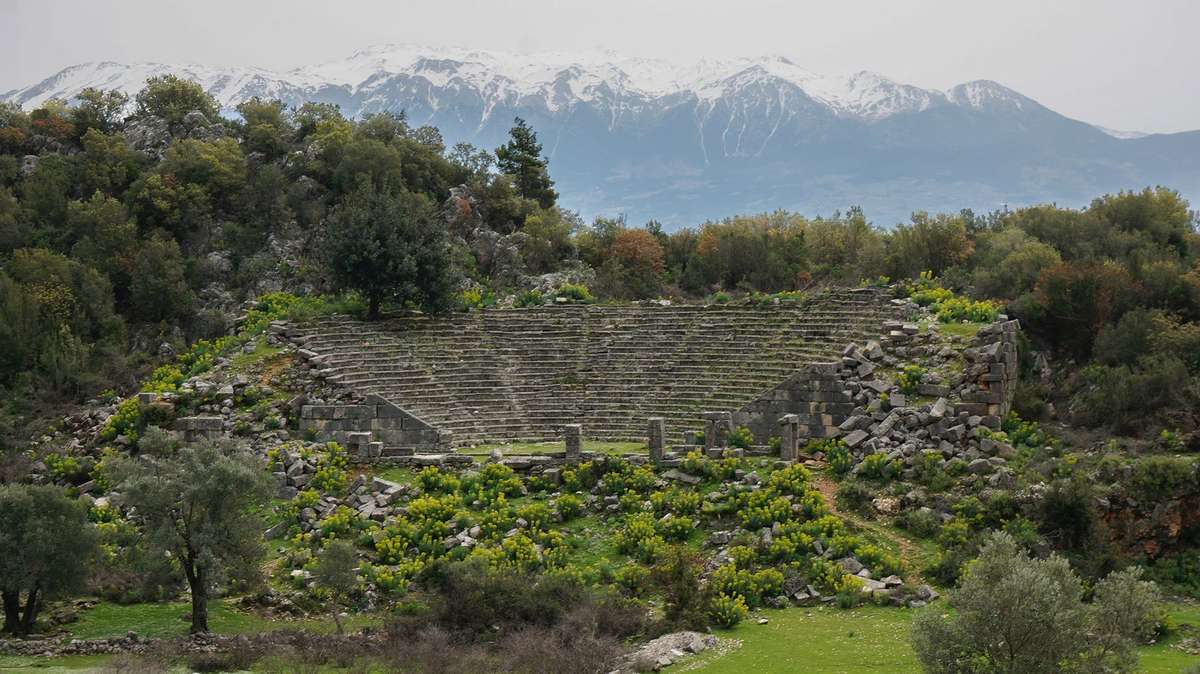 Pinara Ancient City Visit My Turkey!